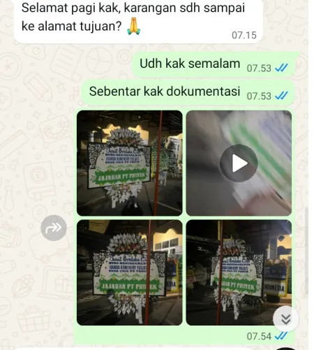 Pengiriman Papan Bunga Selamat Tlogorejo Tlogowungu