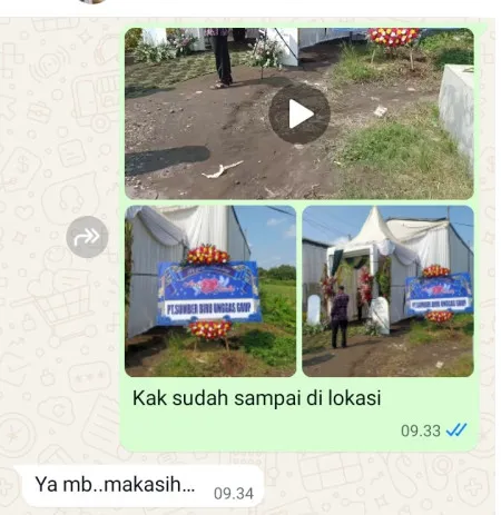 Pengiriman Karangan Bunga Tlogorejo Tlogowungu