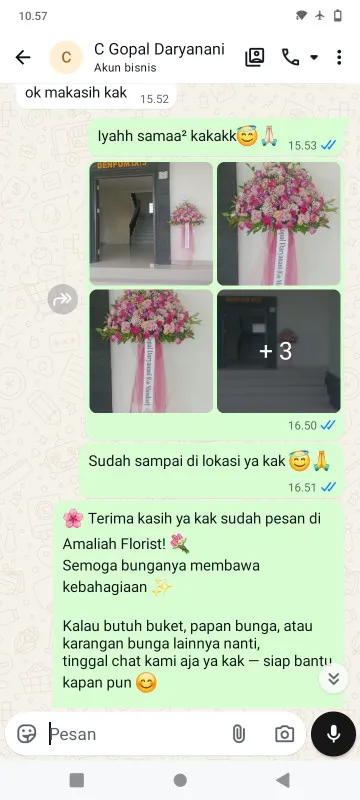 Pengiriman Karangan Bunga Tlogorejo Tlogowungu